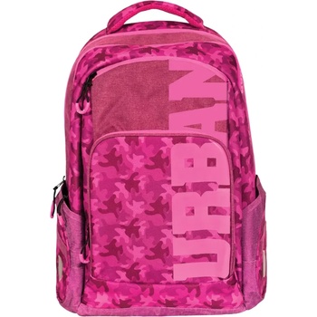 S-Cool Ученическа раница s-cool анатомична, urban purple military, 24 л