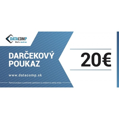 Datacomp darčekový poukaz 20 Eur DDP0020