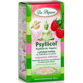 Dr.Popov Psyllicol s příchutí maliny 100 g