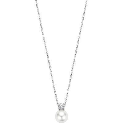 Ti Sento Сребърно дамско колие с перла Ti Sento 34125PW (34125PW)