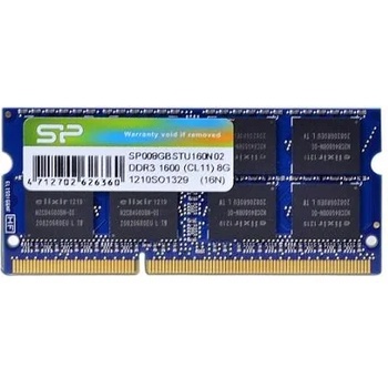 Silicon Power 8GB DDR3 1600MHz SP008GBSTU160N02