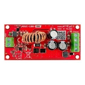 ATTE POWER Преобразувател, Atte, 55V, 100W, Червен