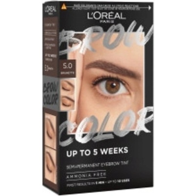 L'Oréal Paris Brow Color Semi-Permanent Eyebrow Tint 7.0 Dark Blond 1 ml – Zboží Mobilmania