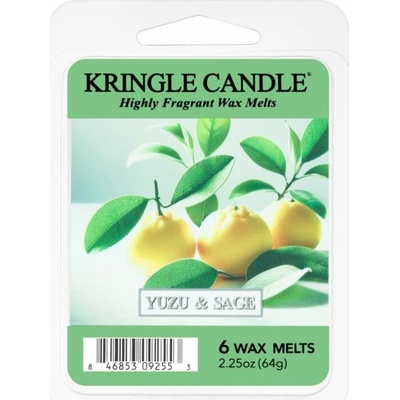 Kringle Candle Yuzu & Sage vosk do aromalampy 64 g