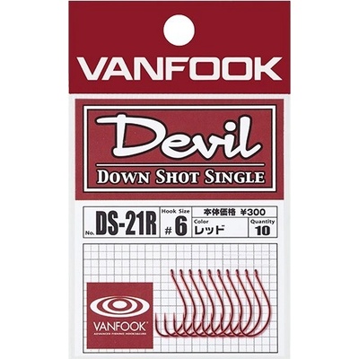 Vanfook DS-21 Red vel.2 10 ks