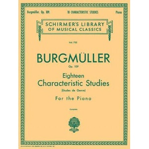 Burgmuller: Eighteen Characteristic Studies for the Piano, Op. 109 | Friedrich Burgmuller, Louis Oesterle (ISBN: 9780634069956)