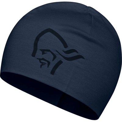 Norrøna Зимна шапка (beanie) Norrøna /29 PureUll180 Beanie - Indigo Night - размер One Size (904-6167-0211)