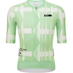 Santini Фланелка с къс ръкав за колоездене Santini Mads Pedersen Momentum Series S/S Jersey Cycling jersey - Verde Menta (056-4328-0212)