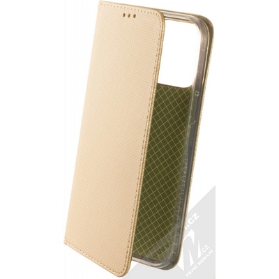 Pouzdro 1Mcz Magnet Book Apple iPhone 14 Pro Max zlaté