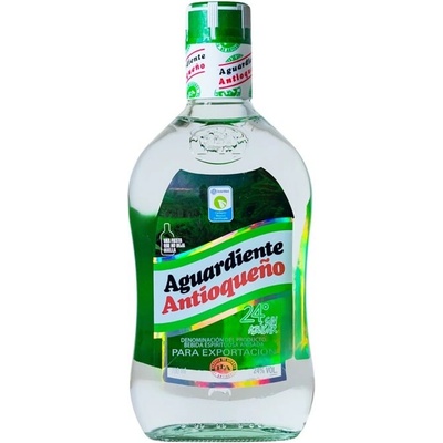 Aguardiente Antioqueno 24º Sin Azúcar 24% 0,7 l (holá láhev)