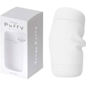 Image 1 of Луксозен мастурбатор, мек на допир - Tenga Puffy Sugar White (TENGA00238)