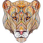 HARAHU Дървен пъзел - Leopard / S KP21927