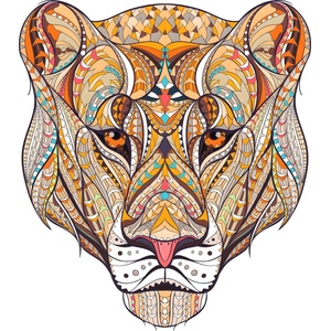 HARAHU Дървен пъзел - Leopard / S KP21927
