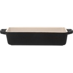Maku Kitchen Life Керамична тава с дръжки - черна 3 л, 36, 5 х 21 см (tb-maku-314984)