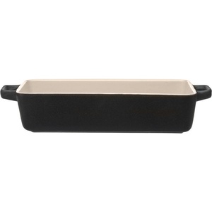 Maku Kitchen Life Керамична тава с дръжки - черна 3 л, 36, 5 х 21 см (tb-maku-314984)