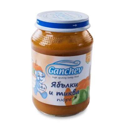 Ганчев пюре Ябълки и тиква