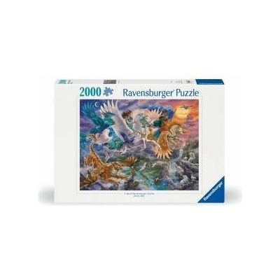 Ravensburger Puzzle 2000 Fantasy - Pegasus