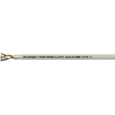 Helu 52505-100 datový 7 x 0.25 mm² šedá 100 m