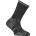 Alpacasocks&Co Детски туристически чорапи Alpacasocks&Co Merino Outdoor Kids Walking socks - Black / Grey Trim Trim - размер 27-30 (EU) (201-7550-0412)