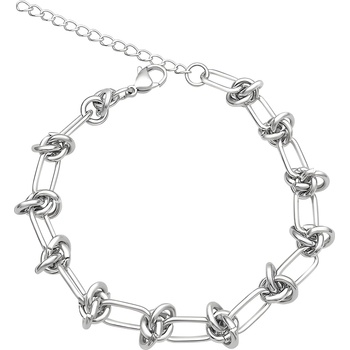 HARAHU Гривна ja-27005 - Сребърна kp27005 (ja-27005)