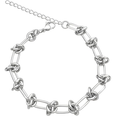 HARAHU Гривна ja-27005 - Сребърна kp27005 (ja-27005)