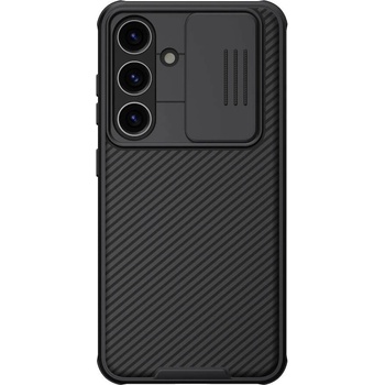 Nillkin CamShield Pro Magnetic Hard Case - хибриден удароустойчив кейс с MagSafe за Samsung Galaxy S24 (черен)