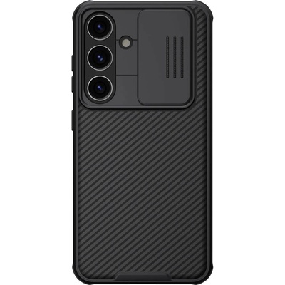 Nillkin CamShield Pro Magnetic Hard Case - хибриден удароустойчив кейс с MagSafe за Samsung Galaxy S24 (черен)