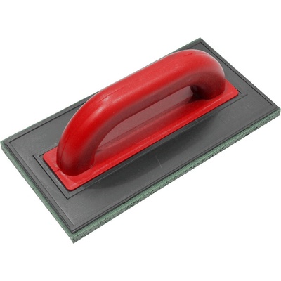 TOPTRADE hladítko ABS, huba hrubá, 250 x 130 x 12 mm