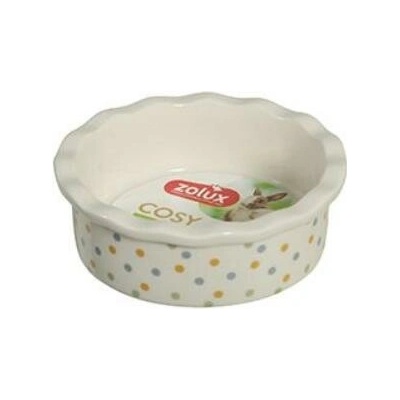 Zolux Miska keramická COSY hlodavec puntíky 100 ml