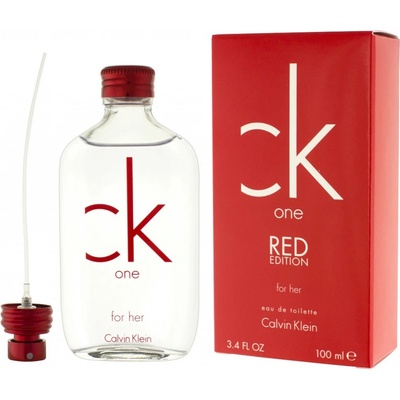 Calvin Klein CK One Red Edition toaletná voda dámska 100 ml