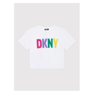 DKNY Тишърт D35S31 S Бял Relaxed Fit (D35S31 S)