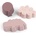 Done by deer Happy Clouds форми за печене и сервиране, розови, 3 бр (1059811)