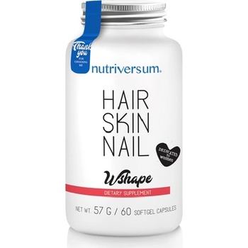 Image 1 of Nutriversum Wshape Hair Skin Nail, 60 Capsules