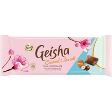Geisha chocolate caramel sea salt 100 g