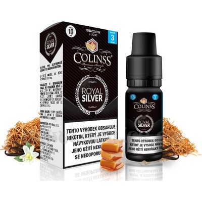 Colinss Royal Silver RY4 tabák 10 ml 3 mg