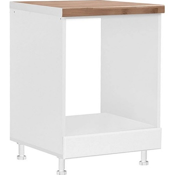 Matis Кухненски шкаф долен за вградена фурна contempo d60 r бял