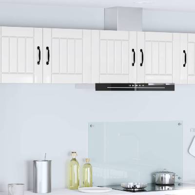 vidaXL Стенен шкаф LUCCA 2 pcs Бял гланц 40 x 31 x 40 см (884883)