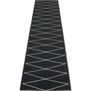 Pappelina Черна пътека за открито и закрито 70x320 cm Max Black - Pappelina (MXX732)