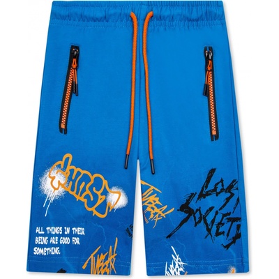 Kugo chlapecké kratasy MS9891 Tyrkysová