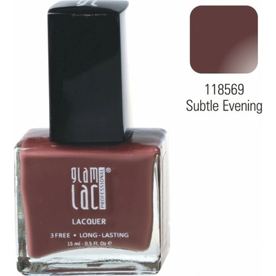 GlamLac Lak na nehty 118569 Subtle Evening 15 ml