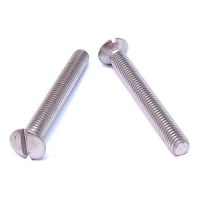 Šroub se zápustnou čočkovou hlavou a plochou drážkou, DIN 964, nerez A2 M4 x 35, balení 1 ks