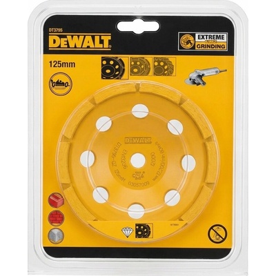 Jednorzędowa, garnkowa diamantový kotouč 125mm DT3795-QZ DeWalt