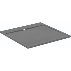 Ideal Standard i. life Ultra Flat S квадратно душ корито, асфалтово сиво, 100x100 см (T5234FS)