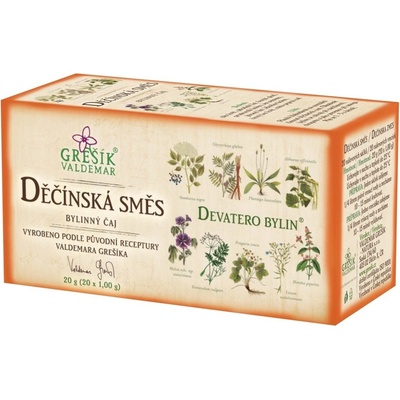 Grešík Děčínská směs Devatero bylin 20 x 1 g