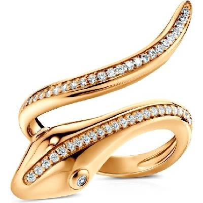 Savicki Prsteň Serpentéa pozlátené striebro B P P0850 00385 925 Z