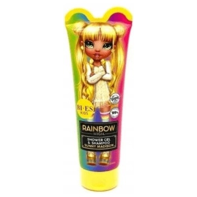 Rainbow High Sunny Madison sprchový gél a šampón pre deti 2v1 240 ml