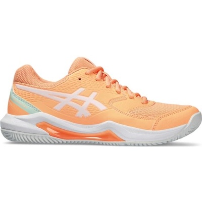 Asics Женски маратонки за падел Asics Gel-Dedicate 8 Padel - bright sunstone/white