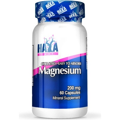 Haya Labs Magnesium Chelate 200 mg 60 tablet