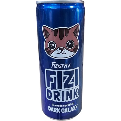 Fizistyle Fizi Drink Limonáda s příchutí Dark Galaxy 250 ml