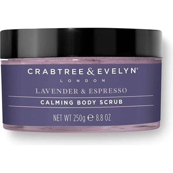 Crabtree & Evelyn Лавандула и Еспресо Успокояващ Скраб за тяло 220 ml